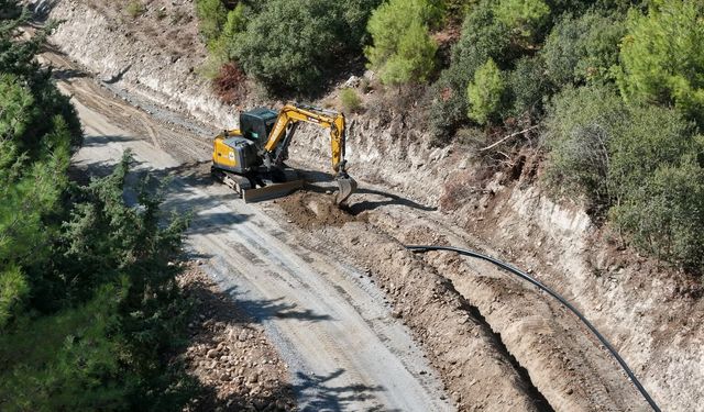 Söke’de kaynak suyu hatları yenileniyor: 7,8 milyon TL’lik yatırım