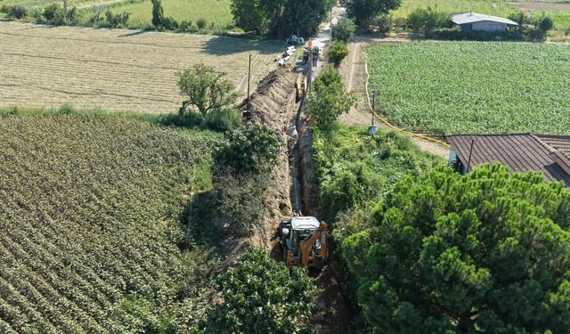 Çerçioğlu'nun çalışmalarıyla İncirliova'nın altyapısı yenileniyor