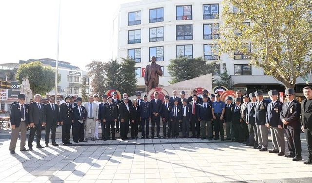 Menderes’te gaziler unutulmadı