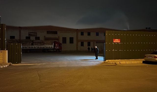 Sunta üretim tesisinde korkunç kaza: 54 yaşındaki işçi öldü