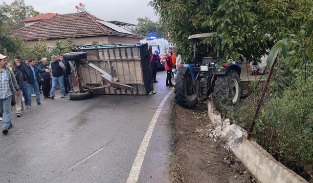Traktör kazasında can pazarı: 23 yaralı!