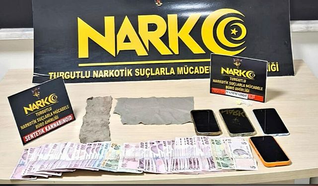 Manisa’da uyuşturucu operasyonu