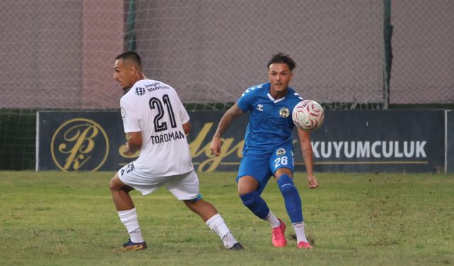 Menemen FK sezona evinde mağlubiyetle başladı