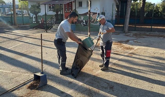 Menderes’te okullar yeni eğitim dönemine hazırlanıyor