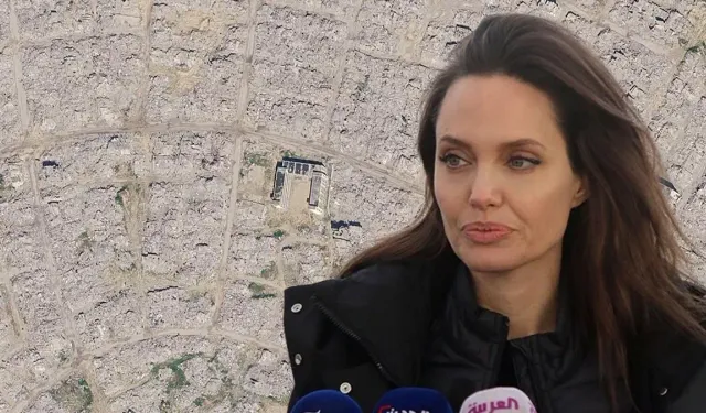 Angelina Jolie Gazze'deki yıkıma dikkat çekti