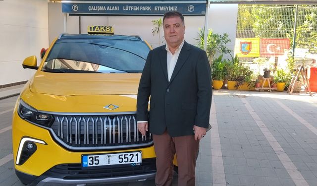 İzmir’de bir ilk: TOGG taksi olarak hizmet vermeye başladı