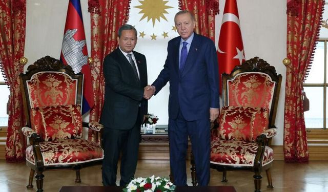 Cumhurbaşkanı Erdoğan, Kamboçya Başbakanı ile görüştü