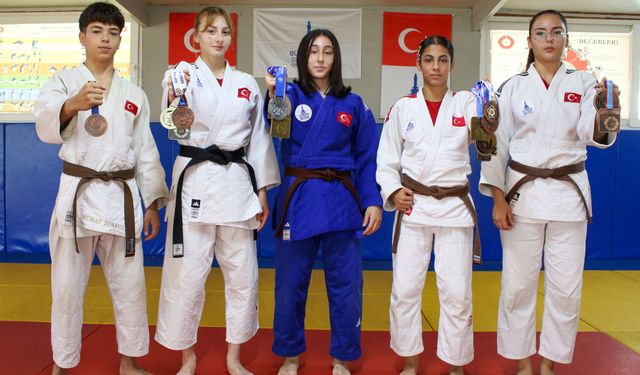 Genç judocuların hedefi olimpiyat madalyası