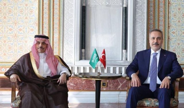Bakan Fidan Suudi mevkidaşı ile görüştü