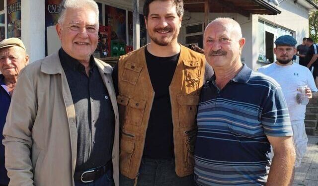 Çağatay Ulusoy'dan Bulgaristan'daki köyüne ziyaret