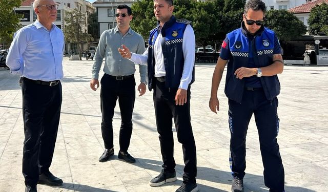 Aytaç Kurt Datça'da projeleri inceledi, vatandaşla buluştu