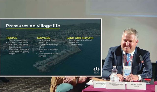 Urla’nın kalkınma modeli İtalya’da tanıtıldı