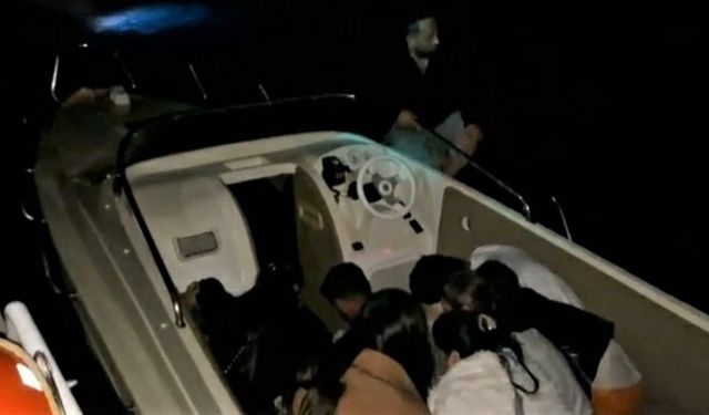 Bodrum'da 15 düzensiz göçmen yakalandı