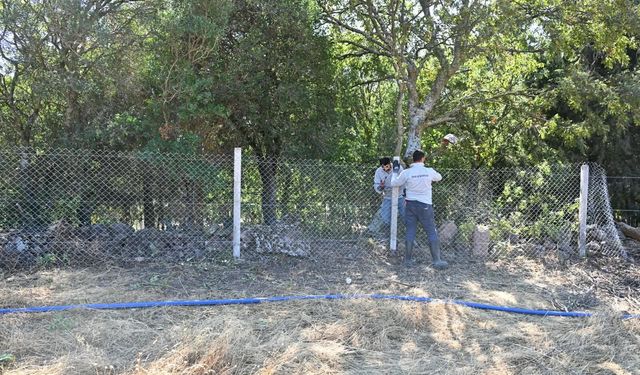 Manisa’da mezarlıklar için 36 bin 505 metrelik koruma