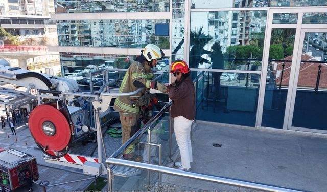Bayraklı’da yangın ve acil durum tatbikatı