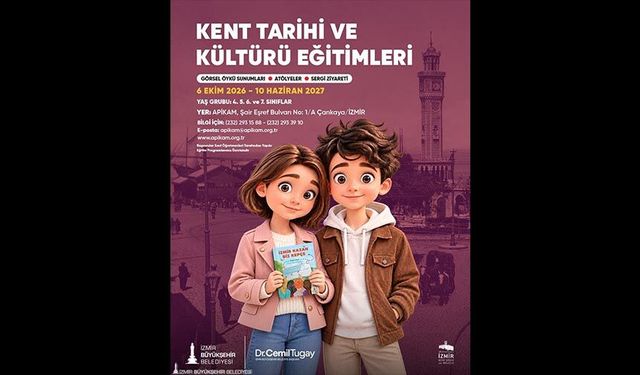 APİKAM’da çocuklara kent tarihi ve kültürü eğitimi