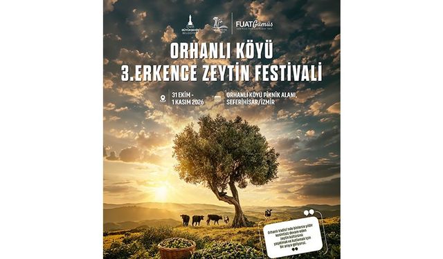 Seferihisar, 3. Erkence Zeytin Festivali’ne hazırlanıyor