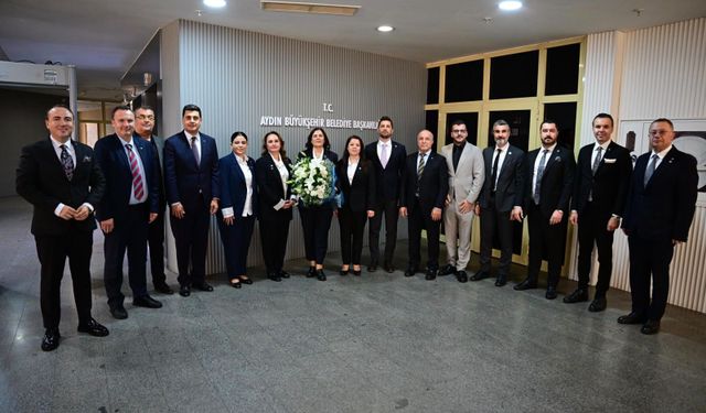 Çerçioğlu'na Aydın Sanayi Odası'ndan ziyaret