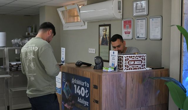 Kent Lokantasında adalı kart kullanımı yüzde 92'yi aştı