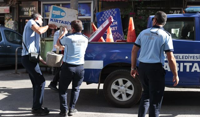 Konak’ta kaldırım ve yol işgallerine geçit yok