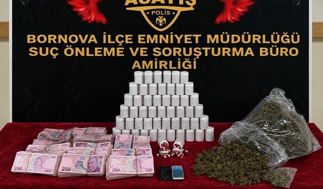 İzmir’de uyuşturucu ticaretine darbe: 5 şüpheli yakalandı