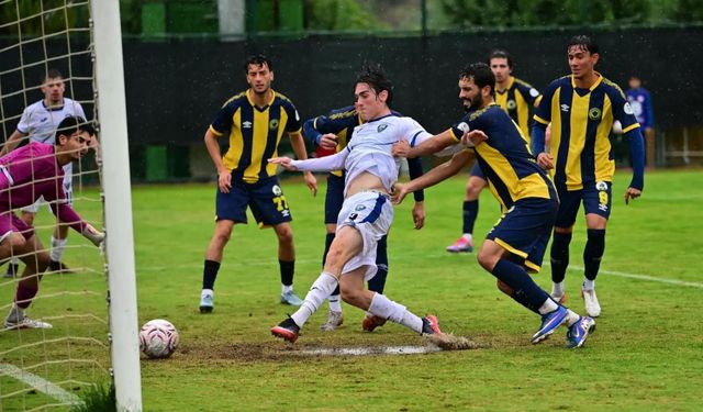 Menemen FK’nın kupa macerası sona erdi