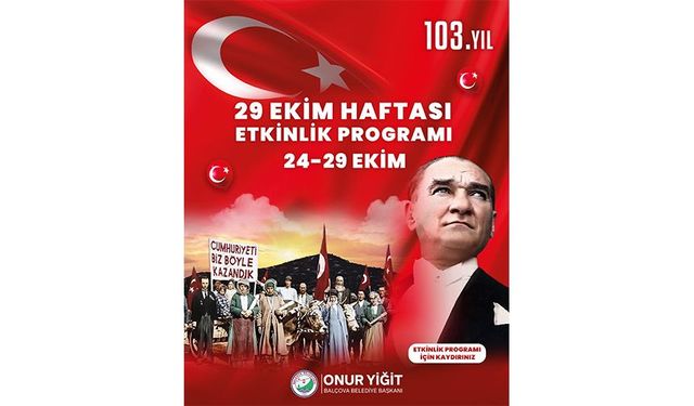 Balçova’da Cumhuriyet Bayramı sokaklara taşacak!