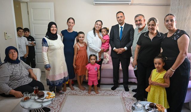 Başkan Eşki'den Doğanlar Mahallesi'ne ev ziyareti