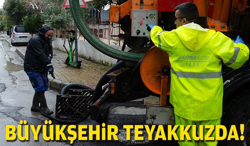 Büyükşehir teyakkuzda!