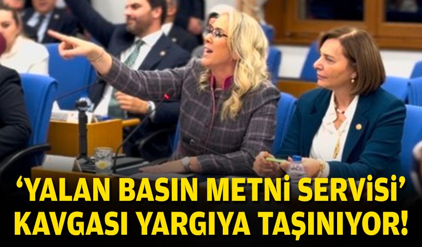 'Yalan basın metni servisi' kavgası yargıya taşınıyor!