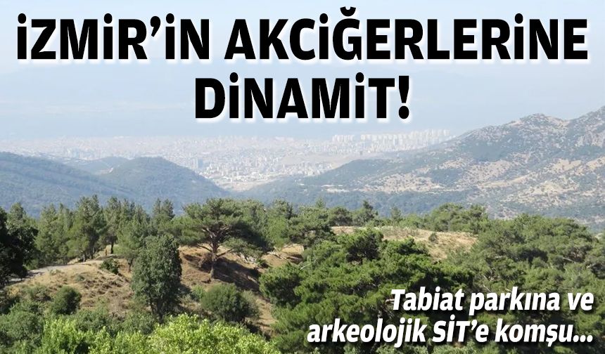 İzmir’in akciğerlerine dinamit!