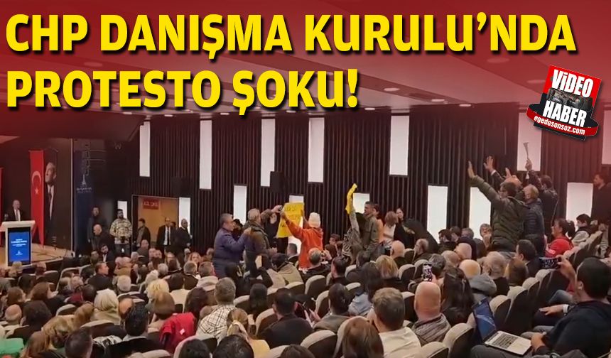 CHP Danışma kurulunda protesto şoku!