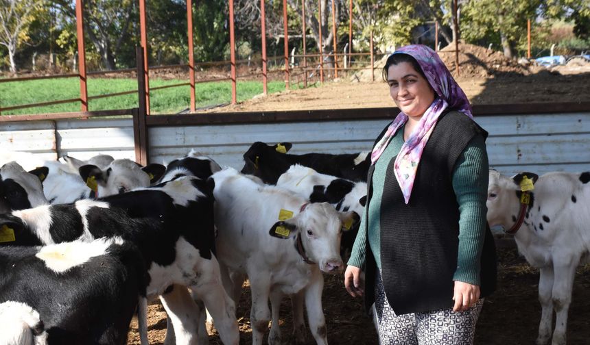 Bir başarı hikayesi: Hediyeyle başladı, sürü sahibi oldu!