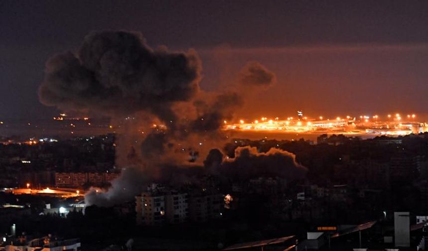 İsrail ordusu, Beyrut'un güneyine 6 hava saldırısı düzenledi