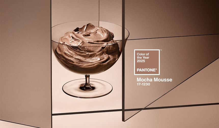 Pantone, 2025’in rengini açıkladı: Mocha Mousse