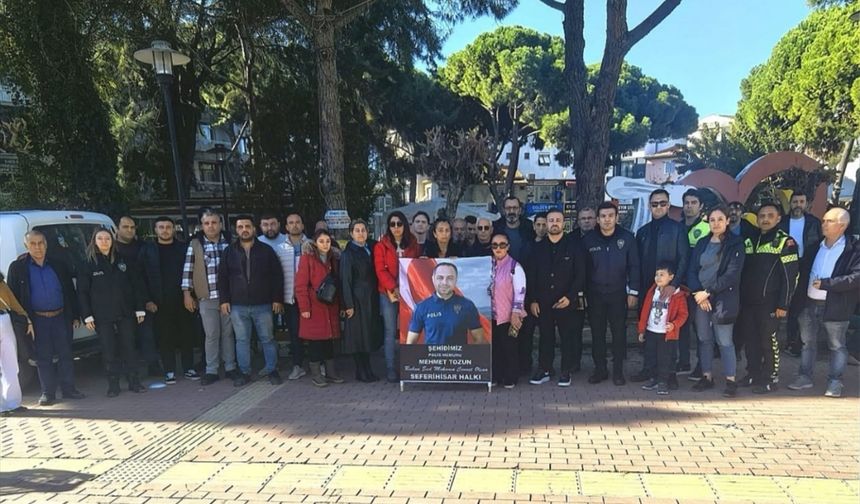 Şehit polis memuru Mehmet Tozun için hayır yapıldı