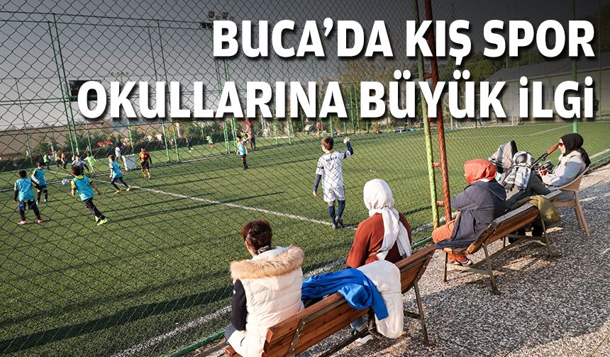 Buca'da kış spor okullarına büyük ilgi