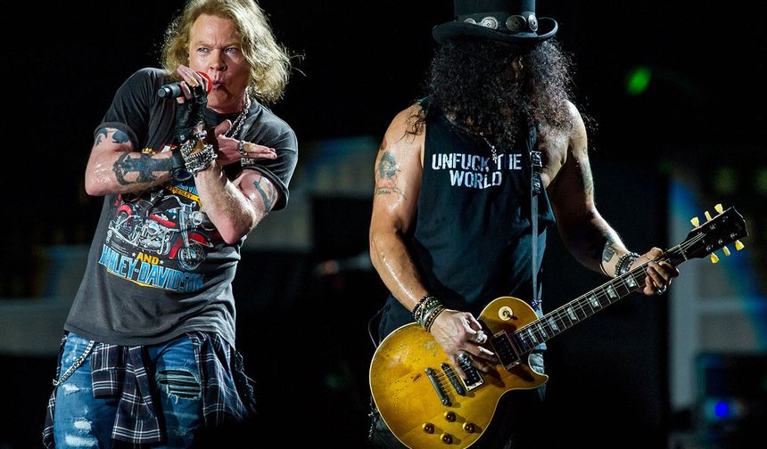 Biletler satışta... Guns N' Roses 2025'te Türkiye'de!