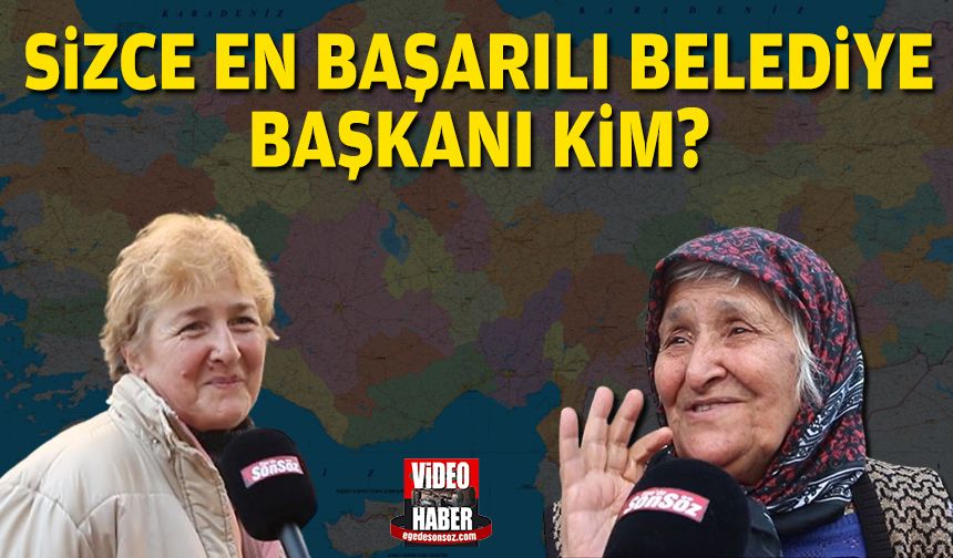 İzmirlilere sorduk.... Sizce en başarılı belediye başkanı kim?