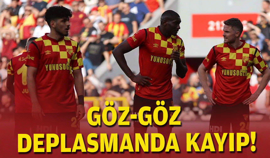 Göztepe dış sahada düşme hattında