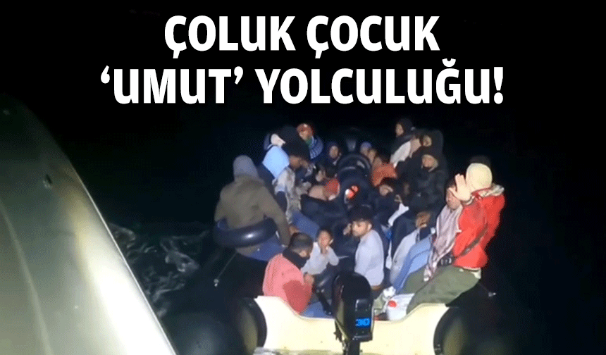 Çoluk çocuk umut yolculuğu!