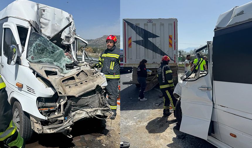 Denizli'de feci kaza... 1 kişi can verdi