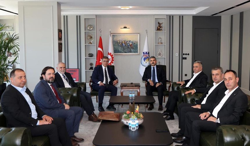 Başkan Tugay’dan Ankara’da sendikalara ziyaret