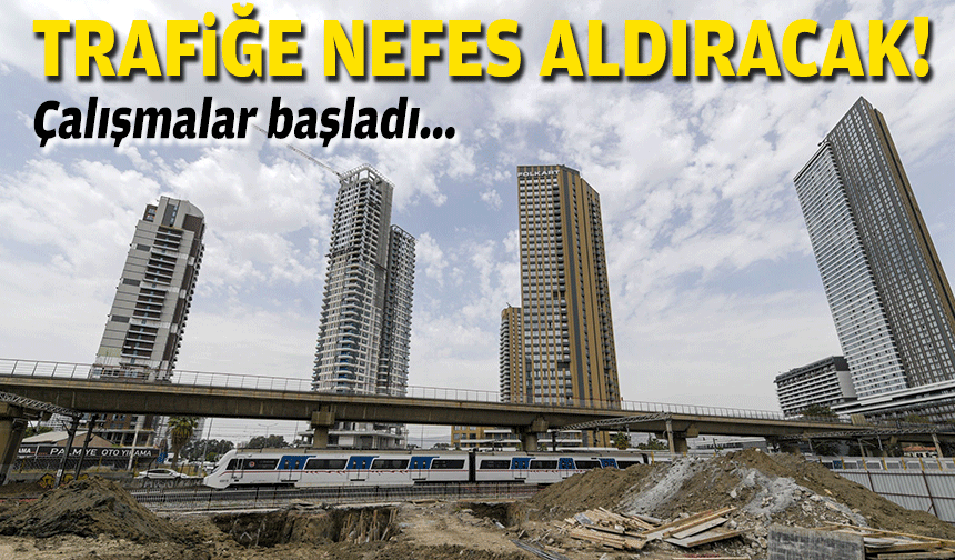 Çalışmalar başladı... Trafiğe nefes aldıracak!