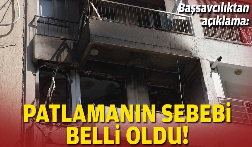Bornova'daki patlamaya ilişkin yeni görüntüler!