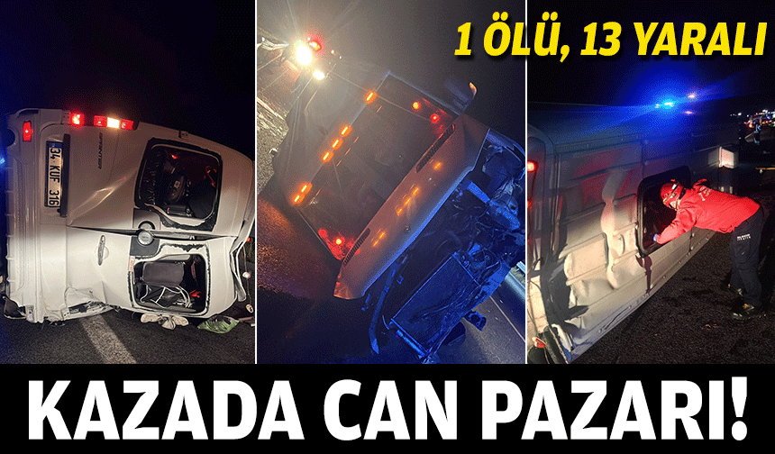 Manisa'da can pazarı: 1 ölü, 13 yaralı!
