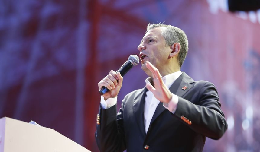 Özgür Özel, İzmir mitingi için rakam verdi: 2 milyonu aşkın!