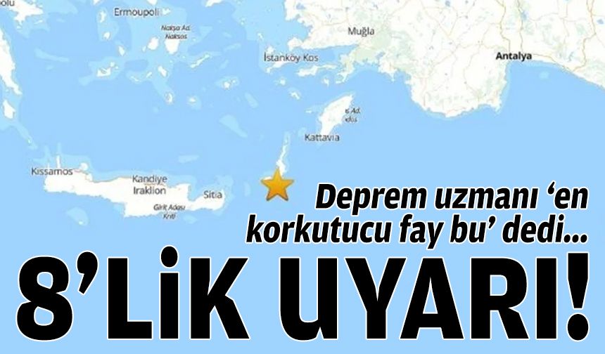 Deprem uzmanı 'en korkutucu fay bu' dedi: 8'lik uyarı!