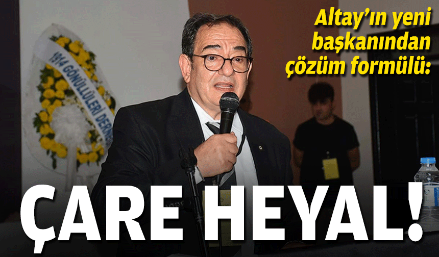 Altay'da Başkan Gürüz'den şirketleşme çağrısı!