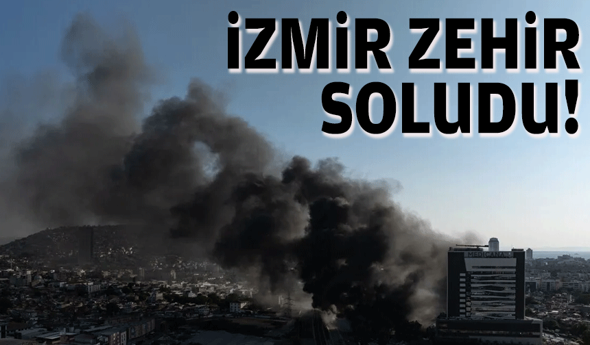 Tabip Odası'ndan yangın açıklaması: İzmir zehir soludu!